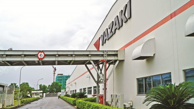 Nhà máy Yazaki thuộc Khu công nghiệp Đông Mai, thị xã Quảng Yên Nhà máy Yazaki thuộc Khu công nghiệp Đông Mai, thị xã Quảng Yên