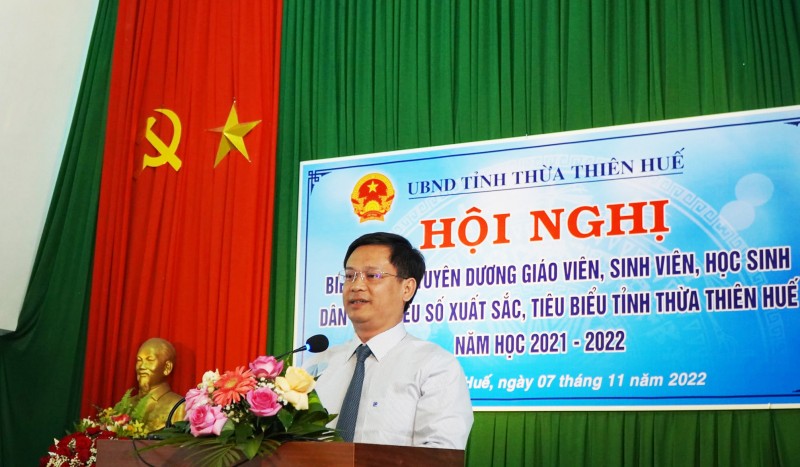 Thừa Thiên Huế: Biểu dương giáo viên, học sinh dân tộc thiểu số xuất sắc