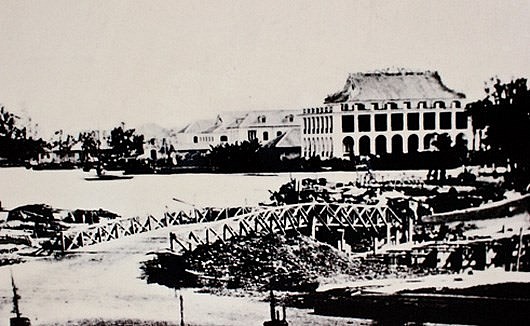 Tàu Latouche Treville đã đưa người thanh niên yêu nước Nguyễn Tất Thành ra đi tìm đường cứu nước từ Cảng Sài Gòn. Ảnh tư liệu