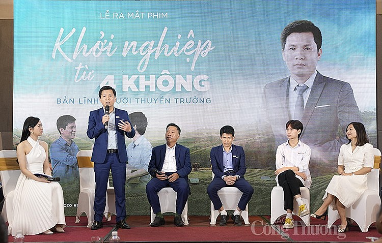 Ra mắt phim CEO Hoàng Hữu Thắng: Khởi nghiệp từ 4 không Bản lĩnh người thuyền trưởng Ra mắt phim CEO Hoàng Hữu Thắng: Khởi nghiệp từ 4 không Bản lĩnh người thuyền trưởng