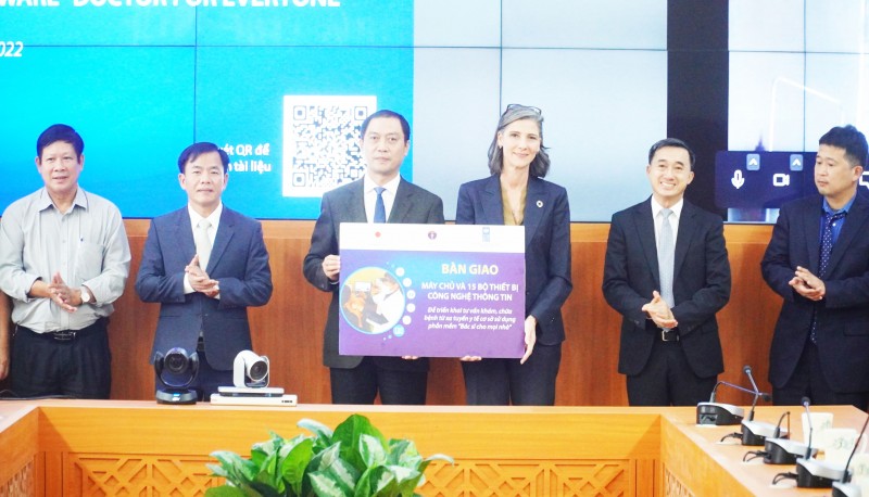 Năm địa phương nào được hỗ trợ khám bệnh từ xa thông qua phần mềm “Bác sĩ cho mọi nhà”