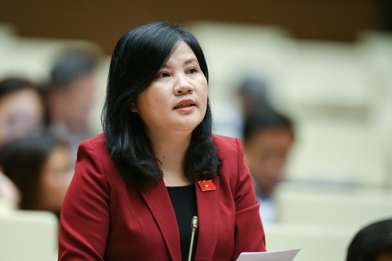 Đại biểu Đinh Thị Phương Lan - đoàn Quảng Ngãi Đại biểu Đinh Thị Phương Lan - đoàn Quảng Ngãi