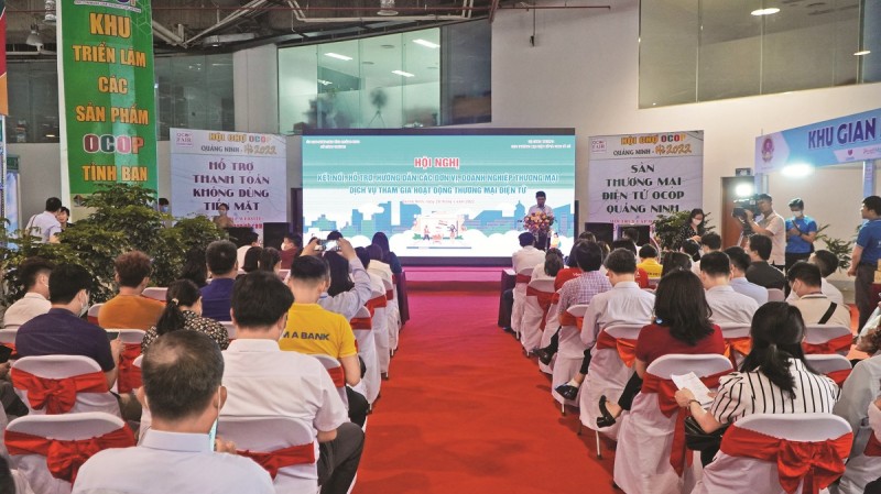 Nhiều hội nghị kết nối, hỗ trợ, hướng dẫn các đơn vị, doanh nghiệp thương mại dịch vụ tham gia hoạt động thương mại điện tử được Sở Công Thương Quảng Ninh tổ chức