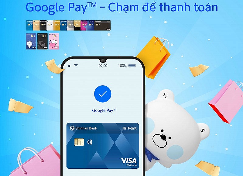 Ngân hàng Shinhan triển khai dịch vụ Google Pay tại Việt Nam Ngân hàng Shinhan triển khai dịch vụ Google Pay tại Việt Nam
