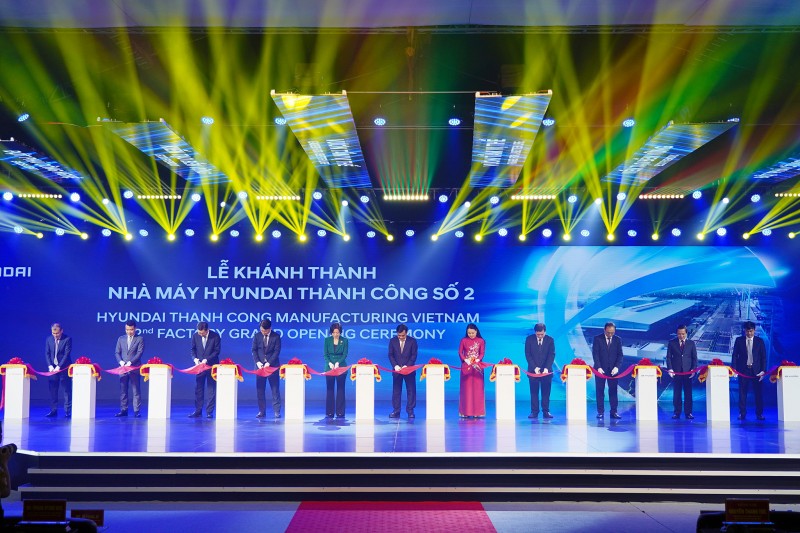 TC Group và Tập đoàn ô tô Hyundai đưa nhà máy Hyundai Thành Công số 2 vào hoạt động TC Group và Tập đoàn ô tô Hyundai đưa nhà máy Hyundai Thành Công số 2 vào hoạt động