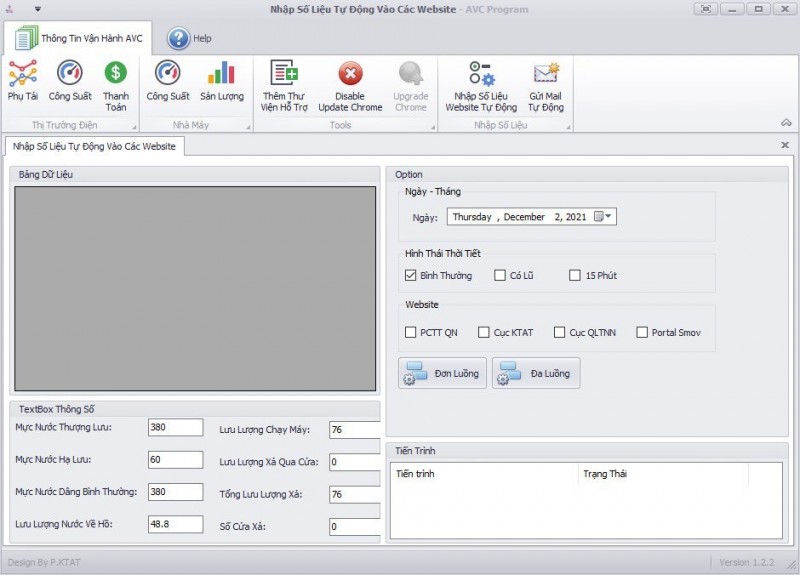 Hình ảnh phần mềm nhập số liệu tự động lên các website Hình ảnh phần mềm nhập số liệu tự động lên các website