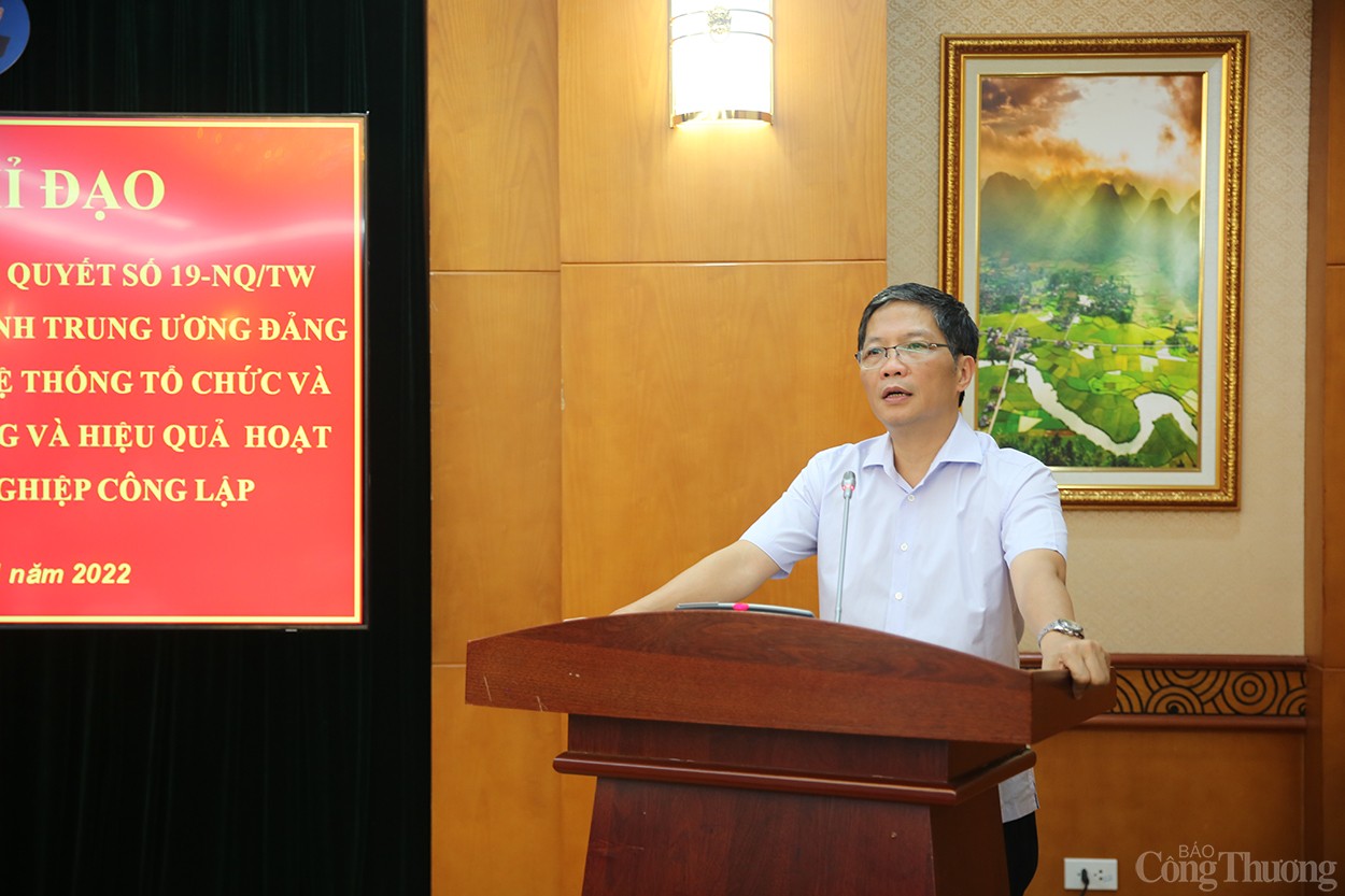 Hội nghị Ban Chỉ đạo Sơ kết 5 năm thực hiện Nghị quyết 19 đổi mới đơn vị sự nghiệp công lập