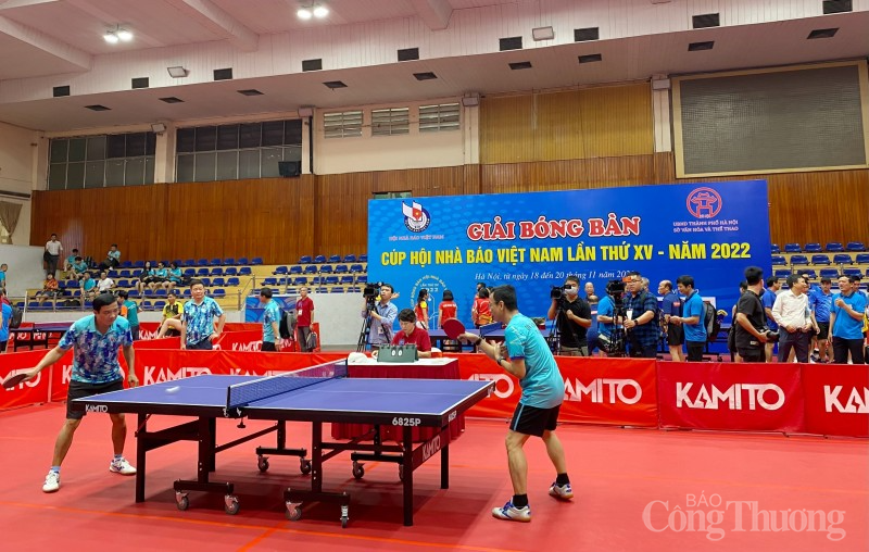 Khai mạc Giải bóng bàn Cúp Hội Nhà báo Việt Nam lần thứ XV Khai mạc Giải bóng bàn Cúp Hội Nhà báo Việt Nam lần thứ XV
