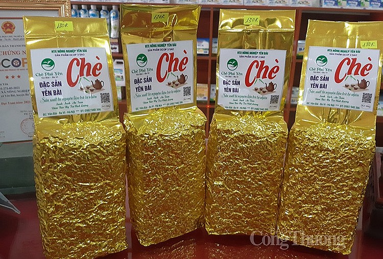 Sản phẩm chè Yên Bài đã đạt chứng nhận OCOP 3 sao Sản phẩm chè Yên Bài đã đạt chứng nhận OCOP 3 sao