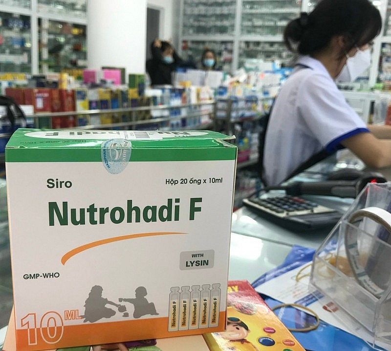 Thuốc bổ Nutrohadi F do Công ty Dược sản xuất. Thuốc bổ Nutrohadi F do Công ty Dược sản xuất.