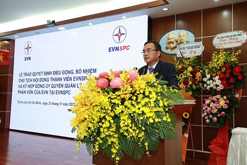 Ông Lê Văn Trang được bổ nhiệm Chủ tịch Hội đồng thành viên Tổng công ty Điện lực miền Nam