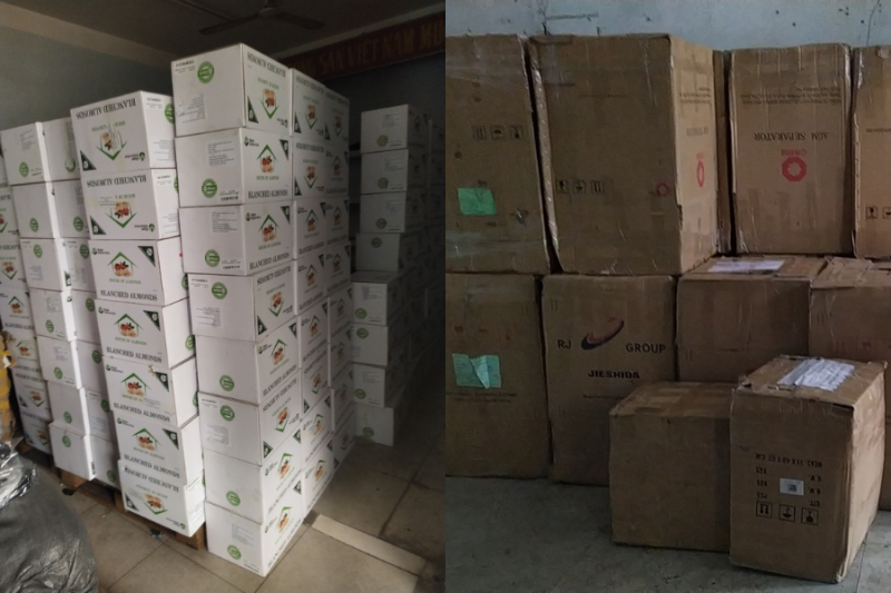 Số hàng hóa không rõ nguồn gốc xuất xứ bị Công an quận Thanh Khê tạm giữ để điều tra Số hàng hóa không rõ nguồn gốc xuất xứ bị Công an quận Thanh Khê tạm giữ để điều tra