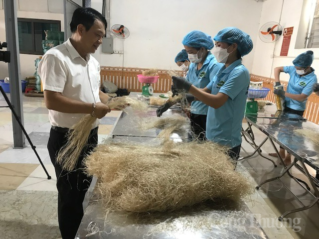 Tăng giá trị sản phẩm Miến Làng So nhờ sản xuất sạch Tăng giá trị sản phẩm Miến Làng So nhờ sản xuất sạch