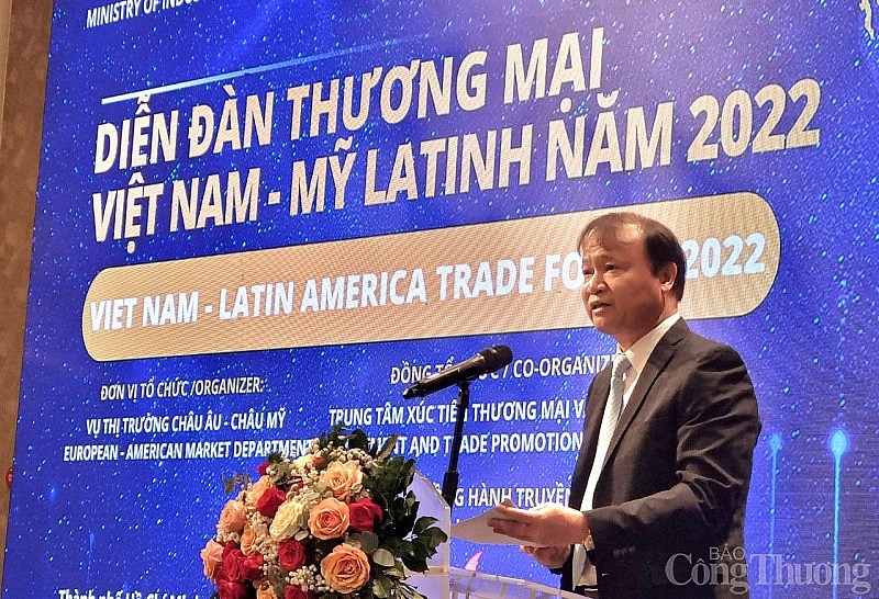 Diễn đàn Thương mại Việt Nam - Mỹ Latinh năm 2022: Tìm giải pháp thúc đẩy thương mại hai bên Diễn đàn Thương mại Việt Nam - Mỹ Latinh năm 2022: Tìm giải pháp thúc đẩy thương mại hai bên