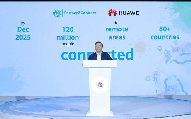 Tiến sĩ Liang Hua, Chủ tịch Tập đoàn Huawei chia sẻ tại diễn đàn Tiến sĩ Liang Hua, Chủ tịch Tập đoàn Huawei chia sẻ tại diễn đàn