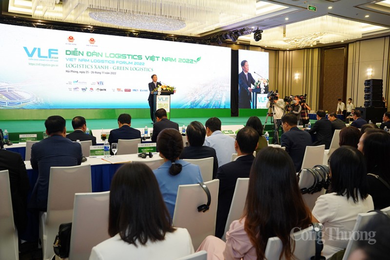 Khai mạc Diễn đàn Logistics Việt Nam 2022 với chủ đề "Logistics xanh"