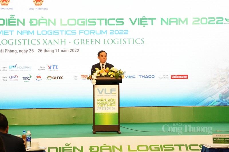 Khai mạc Diễn đàn Logistics Việt Nam 2022 với chủ đề "Logistics xanh"