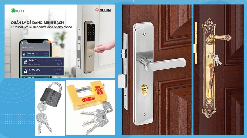 Khóa Việt Tiệp: Đa dạng giải pháp bảo vệ người tiêu dùng Khóa Việt Tiệp: Đa dạng giải pháp bảo vệ người tiêu dùng