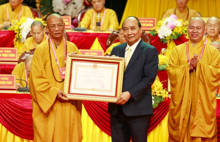 Chủ tịch nước Nguyễn Xuân Phúc: Phật giáo Việt Nam phát huy truyền thống