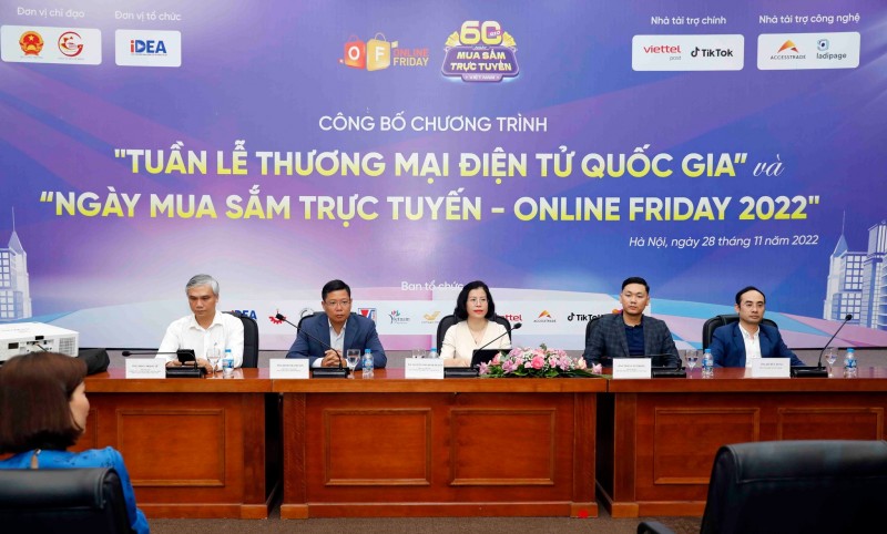 Công bố Tuần lễ thương mại điện tử quốc gia và Ngày mua sắm trực tuyến Online Friday 2022 Công bố Tuần lễ thương mại điện tử quốc gia và Ngày mua sắm trực tuyến Online Friday 2022