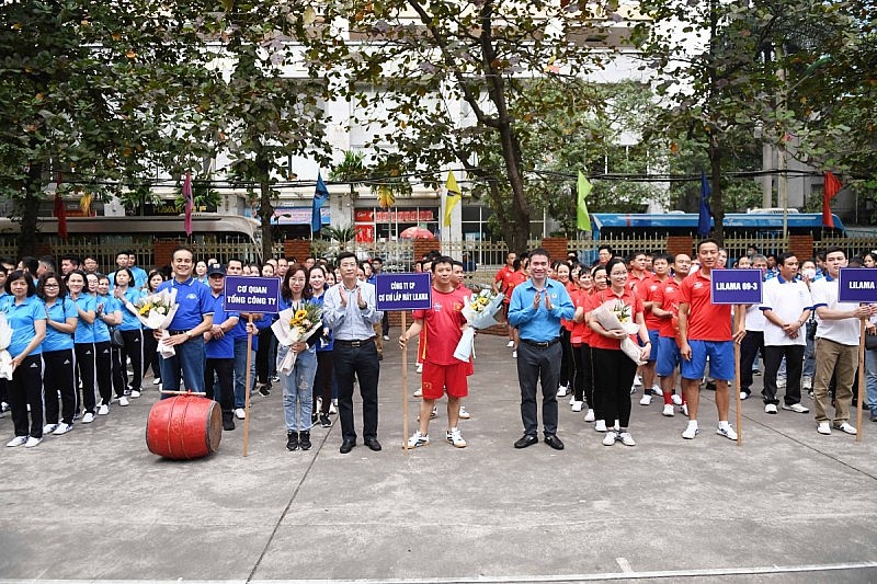 Tưng bừng Hội thao LILAMA 2022: Chào mừng 62 năm thành lập ngành Lắp máy Việt Nam