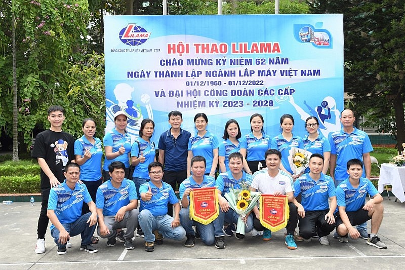 Tưng bừng Hội thao LILAMA 2022: Chào mừng 62 năm thành lập ngành Lắp máy Việt Nam