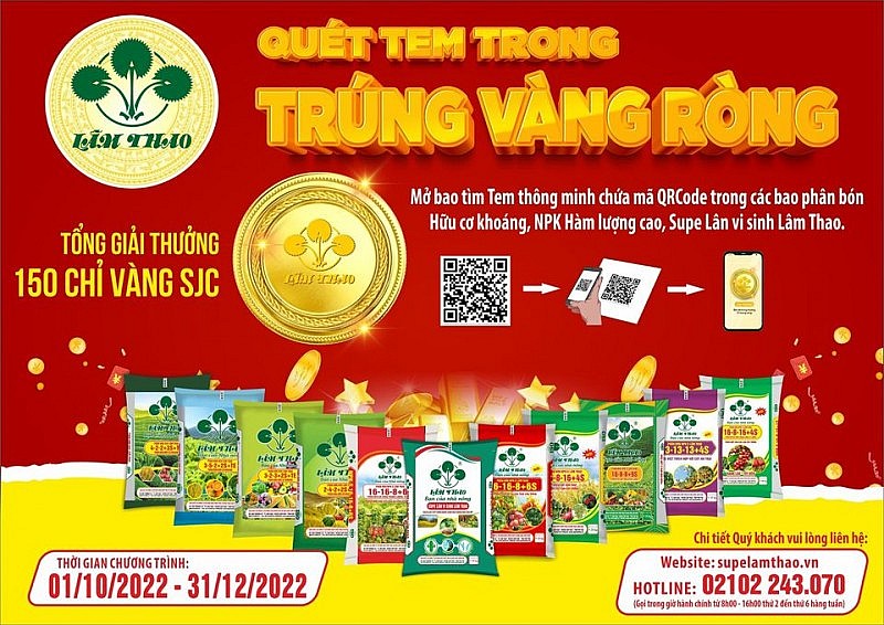 Mua phân bón Supe Lâm Thao trúng vàng: Xúc động người nông dân nhớ cả ngày truyền thống của Công ty