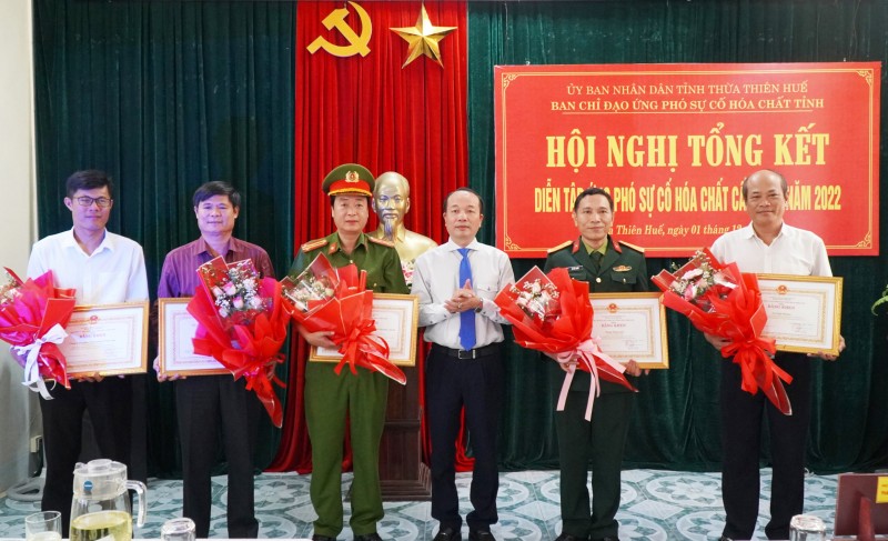 Thừa Thiên Huế: Doanh nghiệp cần chủ động trong công tác ứng phó sự cố hoá chất