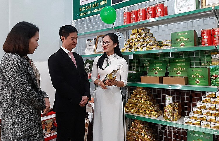 Các đại biểu thăm quan Điểm giới thiệu và bán sản phẩm OCOP tại Sóc Sơn Các đại biểu thăm quan Điểm giới thiệu và bán sản phẩm OCOP tại Sóc Sơn