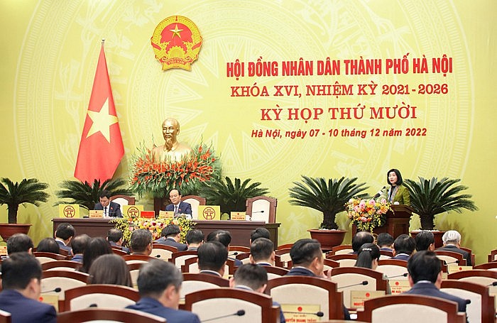 HĐND TP Hà Nội thông qua 22 chỉ tiêu phát triển kinh tế - xã hội năm 2023 HĐND TP Hà Nội thông qua 22 chỉ tiêu phát triển kinh tế - xã hội năm 2023