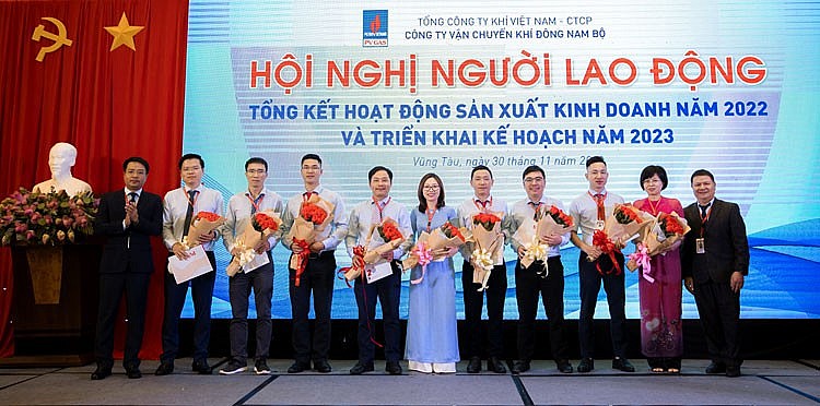Công ty Vận chuyển khí Đông Nam Bộ: Đoàn kết, đổi mới, sáng tạo, nỗ lực hoàn thành nhiệm vụ Công ty Vận chuyển khí Đông Nam Bộ: Đoàn kết, đổi mới, sáng tạo, nỗ lực hoàn thành nhiệm vụ
