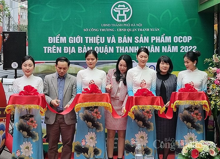 Hà Nội: Mở thêm Điểm giới thiệu và bán sản phẩm OCOP tại quận Thanh Xuân Hà Nội: Mở thêm Điểm giới thiệu và bán sản phẩm OCOP tại quận Thanh Xuân
