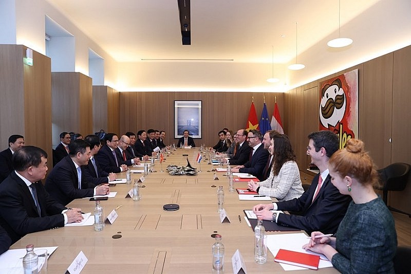 Thủ tướng Phạm Minh Chính hội đàm với Thủ tướng Luxembourg Xavier Bettel Thủ tướng Phạm Minh Chính hội đàm với Thủ tướng Luxembourg Xavier Bettel