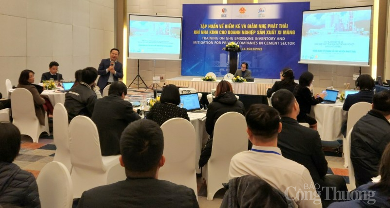 Nâng cao năng lực kiểm kê khí nhà kính ngành Xi măng trước quy định CBAM của Châu Âu vào năm 2023. Nâng cao năng lực kiểm kê khí nhà kính ngành Xi măng trước quy định CBAM của Châu Âu vào năm 2023.