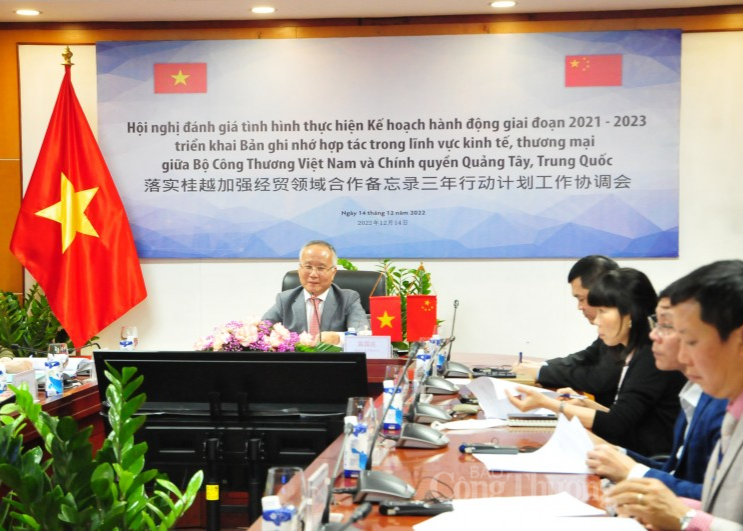 Đánh giá tình hình Kế hoạch hành động giai đoạn 2021–2023 giữa Bộ Công Thương và Chính quyền Quảng Tây Đánh giá tình hình Kế hoạch hành động giai đoạn 2021–2023 giữa Bộ Công Thương và Chính quyền Quảng Tây