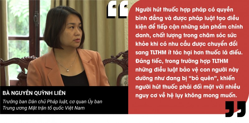 Luật kiểm soát thuốc lá hiện hành có thể bảo vệ cộng đồng trước thuốc lá thế hệ mới Luật kiểm soát thuốc lá hiện hành có thể bảo vệ cộng đồng trước thuốc lá thế hệ mới