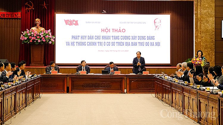 Toàn cảnh Hội thảo