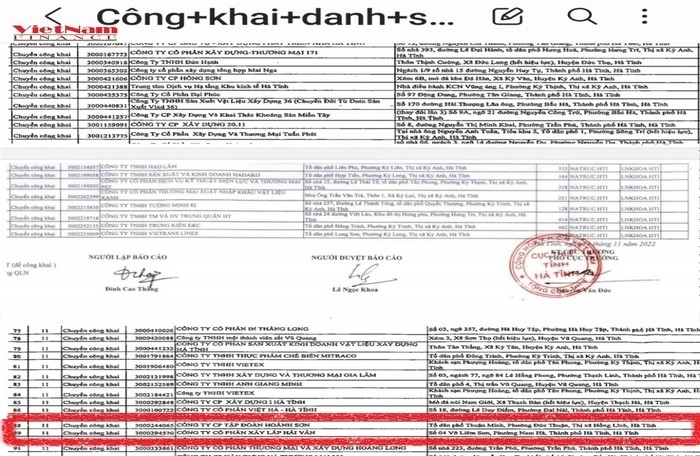 Nợ thuế hàng trăm tỷ và loạt dự án dang dở của Tập đoàn Hoành Sơn