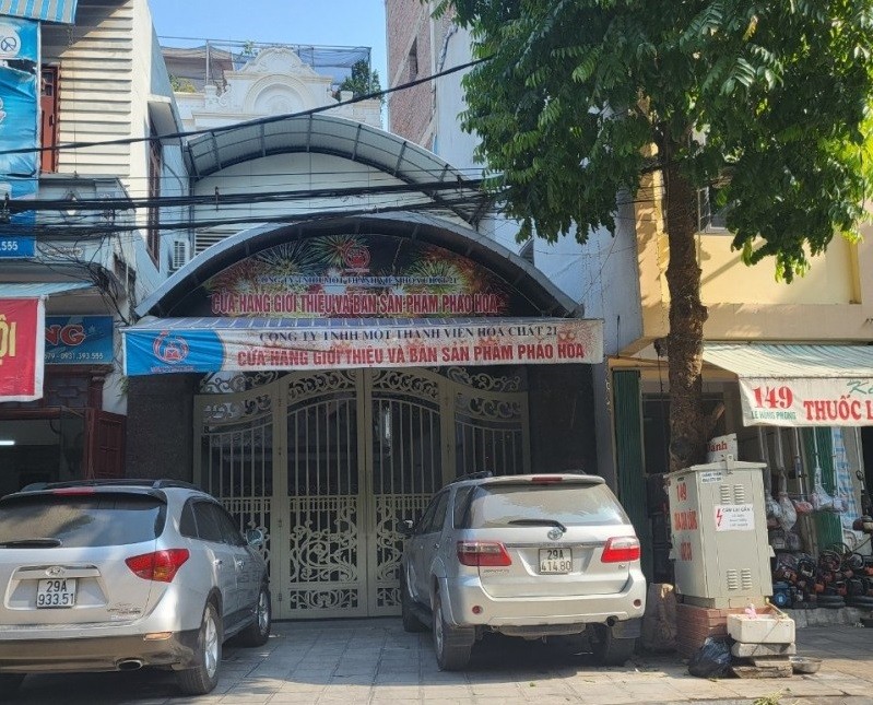 Đại lý pháo hoa nhà máy Z121 xóa dấu vết sai phạm? Đại lý pháo hoa nhà máy Z121 xóa dấu vết sai phạm?