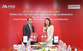 MSB và Proparco ký hợp tác chiến lược trị giá 30 triệu USD để phát triển dự án xanh