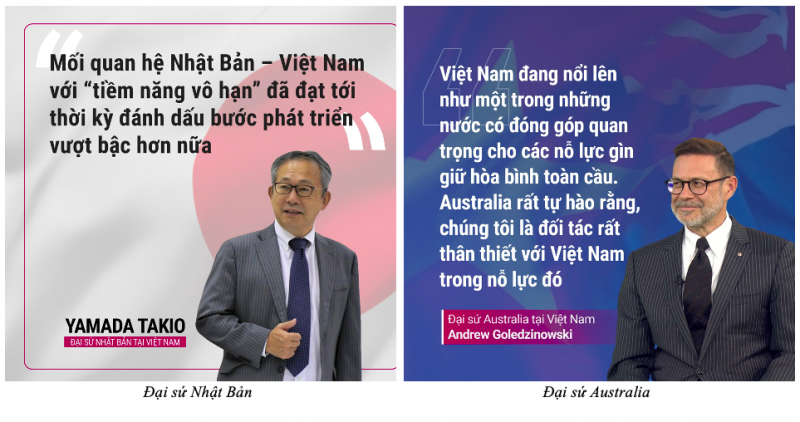 Góc nhìn Đại sứ nước ngoài tại Việt Nam qua “Một thế giới kết nối” Góc nhìn Đại sứ nước ngoài tại Việt Nam qua “Một thế giới kết nối”