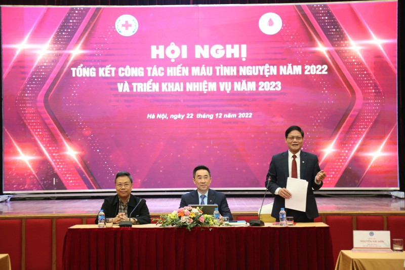 Ban Chỉ đạo quốc gia vận động hiến máu tình nguyện tổ chức Hội nghị tổng kết công tác vận động hiến máu tình nguyện năm 2022 và triển khai nhiệm vụ năm 2023. Ban Chỉ đạo quốc gia vận động hiến máu tình nguyện tổ chức Hội nghị tổng kết công tác vận động hiến máu tình nguyện năm 2022 và triển khai nhiệm vụ năm 2023.