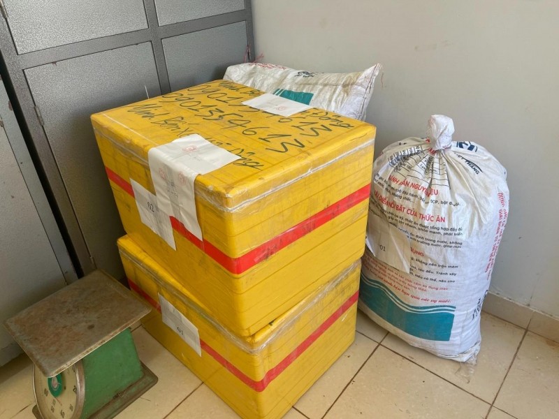 Tang vật thu giữ của vụ án. Ảnh: CACC Tang vật thu giữ của vụ án. Ảnh: CACC