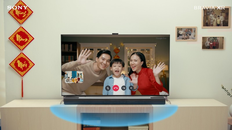 Trò chuyện video với BRAVIA CAM thông minh trên tivi Sony Trò chuyện video với BRAVIA CAM thông minh trên tivi Sony