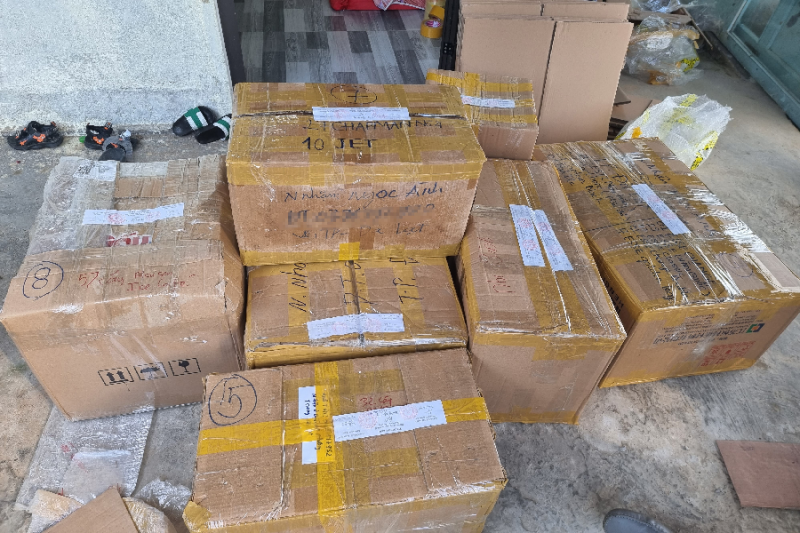 Tang vật vụ án. Ảnh: CACC