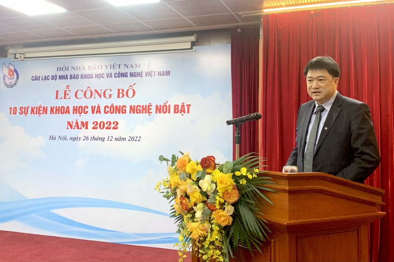 Công bố 10 sự kiện khoa học và công nghệ nổi bật năm 2022 Công bố 10 sự kiện khoa học và công nghệ nổi bật năm 2022