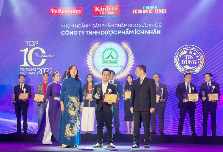 2 năm liên tiếp Dược phẩm Ích Nhân đạt Top 10 doanh nghiệp Tin Dùng Việt Nam 2 năm liên tiếp Dược phẩm Ích Nhân đạt Top 10 doanh nghiệp Tin Dùng Việt Nam