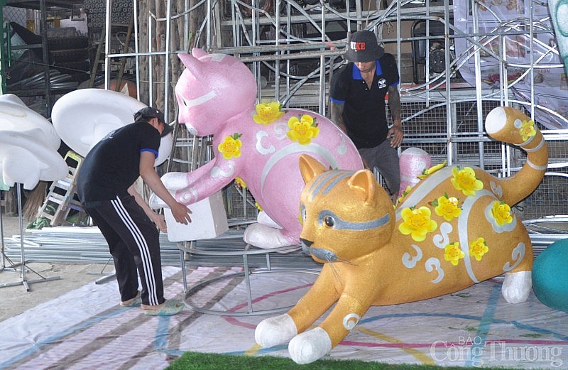 Hé lộ hình ảnh linh vật trên đường hoa Nguyễn Huệ Tết Nguyên đán Quý Mão 2023