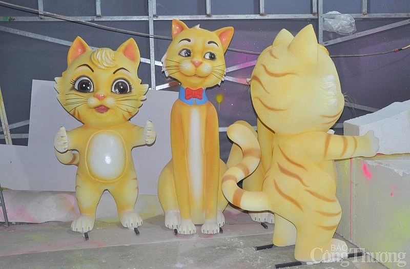 Hé lộ hình ảnh linh vật trên đường hoa Nguyễn Huệ Tết Nguyên đán Quý Mão 2023