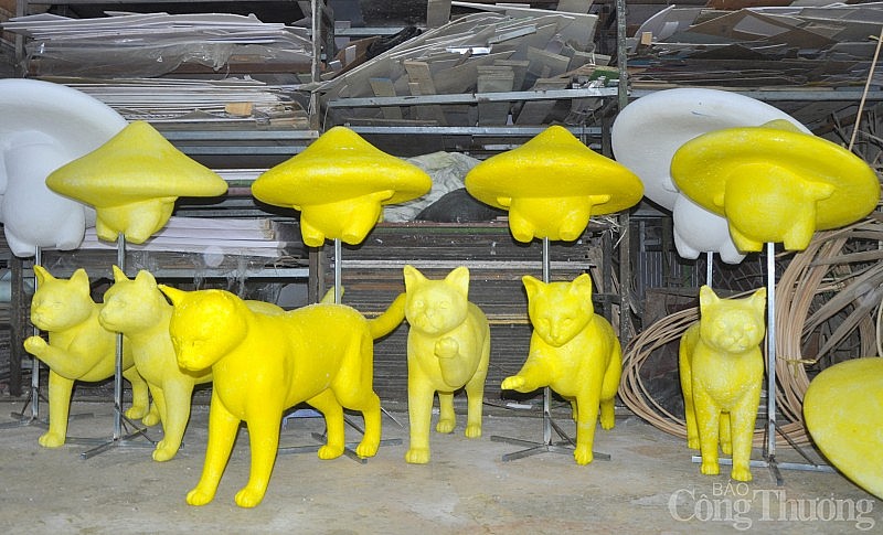 Hé lộ hình ảnh linh vật trên đường hoa Nguyễn Huệ Tết Nguyên đán Quý Mão 2023